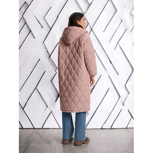 Пальто No brand 316239-PD 48 Пудра (91317398)