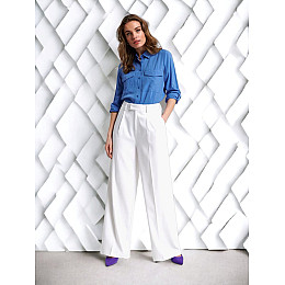 Рубашка No brand 114854-BU 42 Синий (91497440)