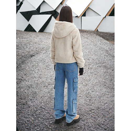 Куртка No brand 929601-W 46 Бежевый (91427578)