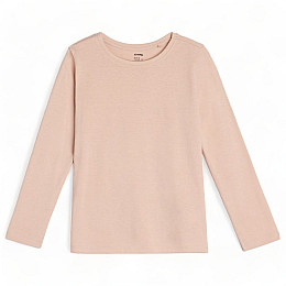 Дитячий лонгслів No brand 985039-PS 110 см Персиковий (93007770)