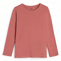 Дитячий лонгслів No brand 985039-BD 110 см Бордовий (93007772)