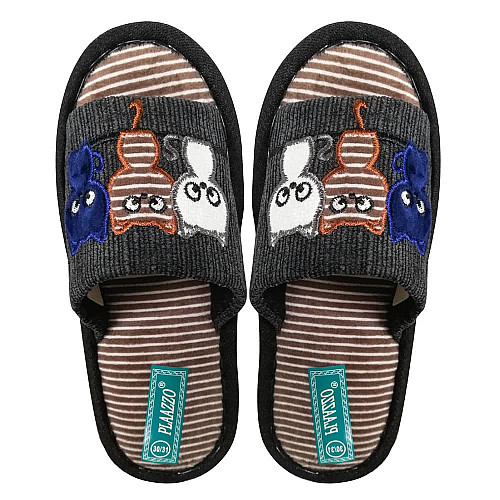 Домашние тапочки Plaazzo MO2016-BK 30-31 Черный (32087813)