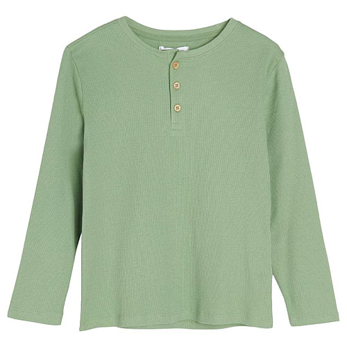 Детский лонгслив No brand 828476-OL 140 см Оливковый (92787819)