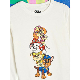Детский лонгслив No brand 673301-ML 128 см Молочный (93807822)