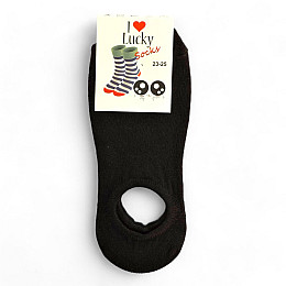Женские следы SOCKS 1-211B 36-40 Черный (8045)