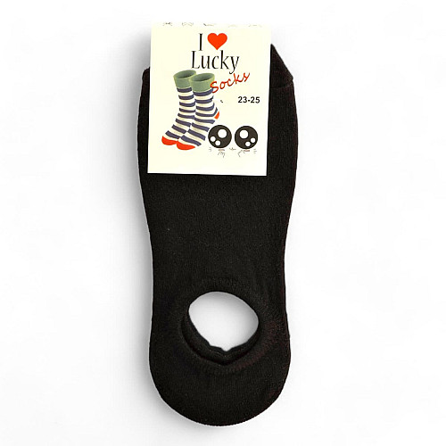 Жіночі сліди SOCKS 1-211B 36-40 Чорний (8045)