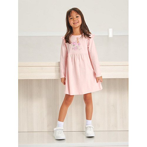 Плаття No brand 704003-PK 134 см Рожевий (93038080)