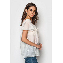 Жіноча блуза German Volf XS Молочний (2194118272)