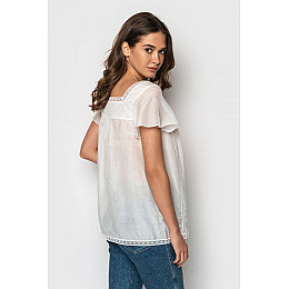 Жіноча блуза German Volf XS Молочний (2194118272)