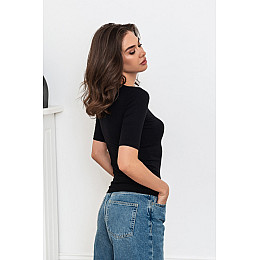 Жіноча футболка German Volf XS Чорний (2194118379)