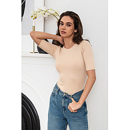 Женская футболка German Volf XS Бежевый (2194118380)