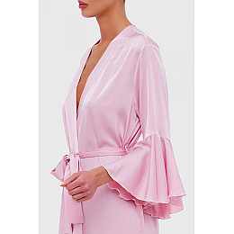 Женский халат German Volf L Розовый (2194118685)