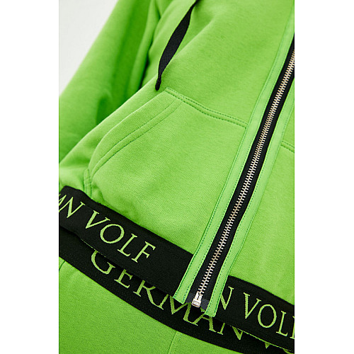 Жіноча спортивна кофта German Volf S Салатовий (2194120673)