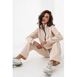 Жіночий спортивний костюм German Volf XS Бежевий (2217881080)