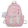 Рюкзак подростковый Lesko 230632 Зайка 20 л Pink