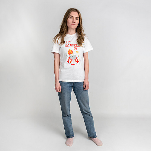 Футболка Dexter’s женская Saint nicholas XL Белый