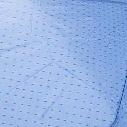 Зонт механический C-Collection Голубой (562)