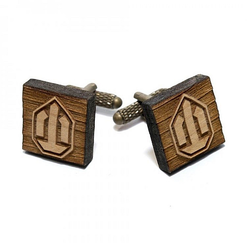 Дерев'яні Запонки World Of Tanks‎ Dzp-0621