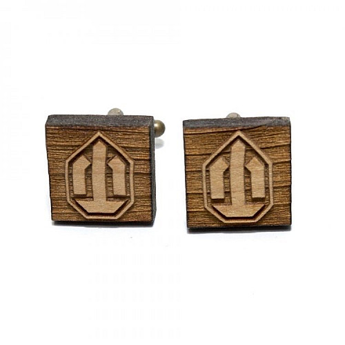 Дерев'яні Запонки World Of Tanks‎ Dzp-0621
