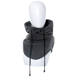 Худі BTR багатофункціональний зимовий головний убір Темно-сірий (btr-08)