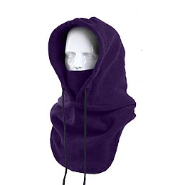 Худі BTR багатофункціональний зимовий головний убір Фіолетовий (btr-07)