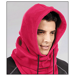 Худі BTR багатоцільовий зимовий головний убір Рожевий (btr-04)