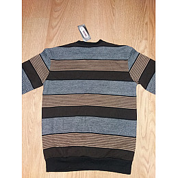 Светр чоловічий Salgado 48 L Коричневий (hub_hk9yqii)