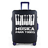 Чехол для чемодана Turister модель Music M Черный (MS_080M)