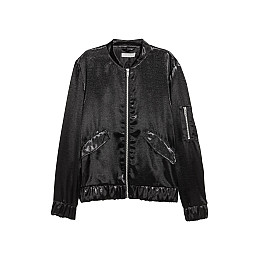 Женский бомбер H&M 38 черный 23114304324
