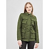 Женская парка H&M 34 зеленый 21105969577