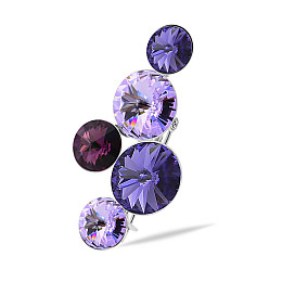 Брошь KOBI Zorina со Swarovski Разноцветный (7760-0349-86)