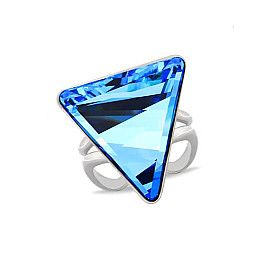 Кільце KOBI Trojuhelnik 15 мм зі Swarovski Регульоване/Безрозмірне (7470-0608-08-32)