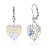 Сережки KOBI Heart зі Swarovski 14 мм (7440-0954-16)