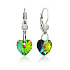 Серьги KOBI Heart Small 10*10 мм со Swarovski (7440-0129-56-32)