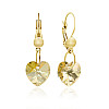 Сережки KOBI Heart Small 10*10 мм зі Swarovski (7440-0129-35-35)