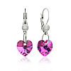 Серьги KOBI Heart Small 10*10 мм со Swarovski (7440-0129-206-32)
