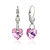Серьги KOBI Heart Small 10*10 мм со Swarovski (7440-0129-201-32)