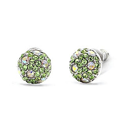 Сережки-гвоздики KOBI Cherry Ø 9 мм зі Swarovski (7042-0118-06-32)