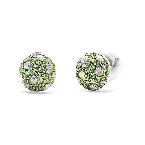 Серьги-гвоздики KOBI Cherry Ø 9 мм со Swarovski (7042-0118-06-32)