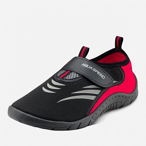 Аквашузы Aqua Speed AQUA SHOE MODEL 27D 7628 черный серый красный 44 642-27D 44