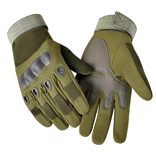 Перчатки тактические полнопалые Eagle Tactical ET-12 Green L (3_02382)