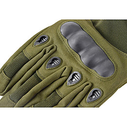Перчатки тактические полнопалые Eagle Tactical ET-12 Green L (3_02382)