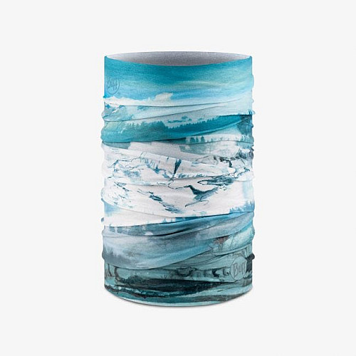 Бафф Buff Original Ecostretch Sevsi Dusty Blue One Size Белый-Синий