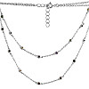 Серебряное колье SilverBreeze с фианитами (2137672) 400-450