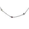 Серебряное колье SilverBreeze с фианитами (2137672) 400-450