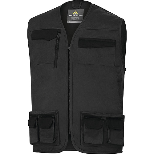 Цветний жилет m2gi3gg чорний р.3XL Delta Plus