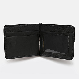 Мужський шкіряний затискач Ricco Grande K1121-22-black