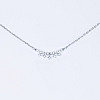 Серебряное колье тиарой из цирконов Infini kl2cr-89