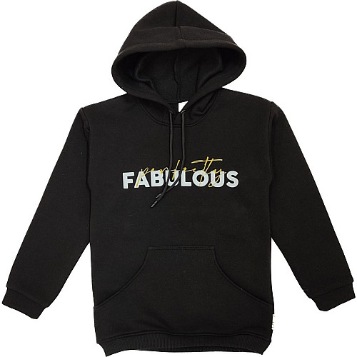 Костюм Fabulous 3х нитка с начесом Лио черный 104 (4810710)