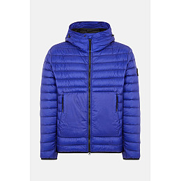 Куртка No Brand Hooded Lightweight Down Jacket Blue M